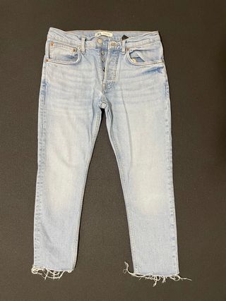 Pack 2 Pantalones Vaqueros Zara Talla M