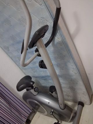 Bicicleta Estática Gris