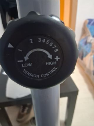 Bicicleta Estática Gris