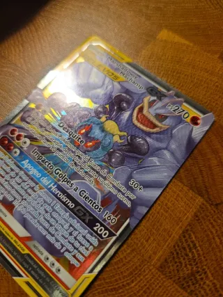 Marshadow y Machamp GX Carta Pokémon
