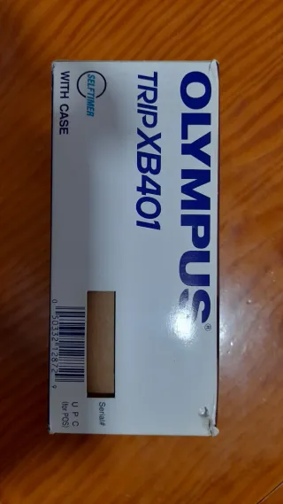 Cámara Olympus Trip XB401 Negra/Plateada