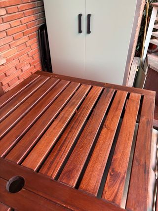 Conjunto Terraza: Mesa, Sillas y Banco