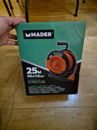 MADER Extensión Eléctrica 25m 3G x 1.5mm²