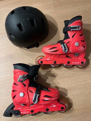 Patines en línea ajustables niño 30-35