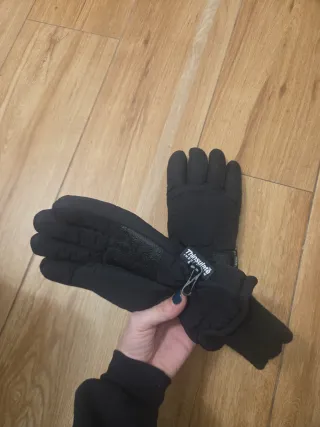 Guantes de Nieve Thinsulate Negros