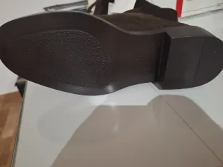 Botas altas Zara marrones