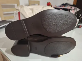 Botas altas Zara marrones