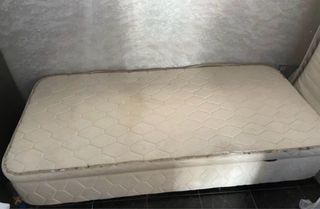 Cama canapé blanca
