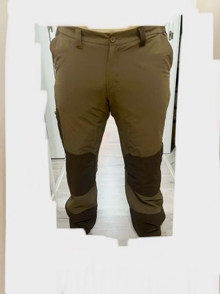 Conjunto caza SOLOGNAC verde/marrón