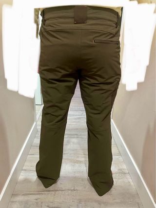 Conjunto caza SOLOGNAC verde/marrón