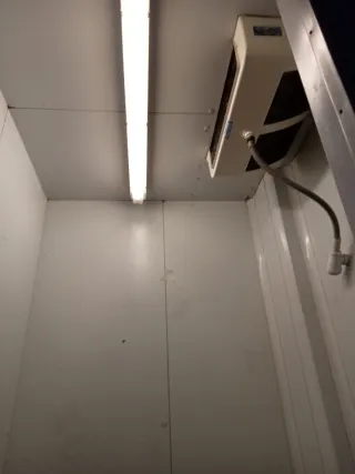 Congelador industrial blanco