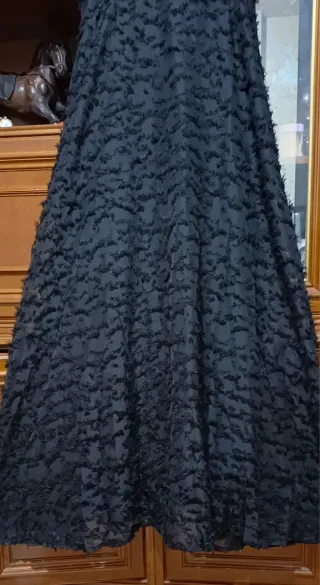 VESTIDO drapeado escote V espalda/hombros al aire