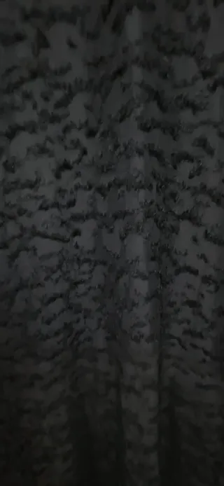 VESTIDO drapeado escote V espalda/hombros al aire