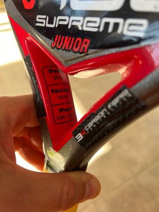 Pala Padel Junior Slazenger + 9 Pelotas + 8 grips