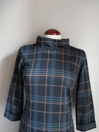 Vestido de cuadros talla S