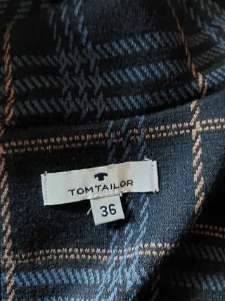 Vestido de cuadros talla S