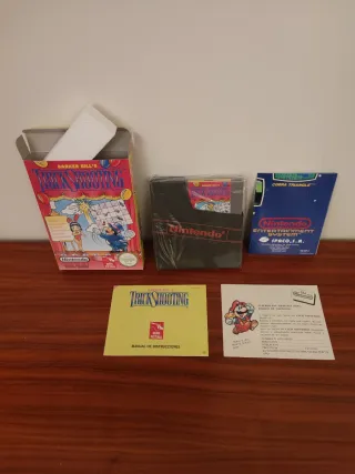 Nintendo NES Trick Shooting Caja Manual