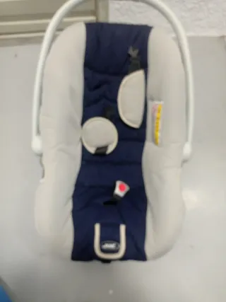 Cuco bebé Jane azul y gris