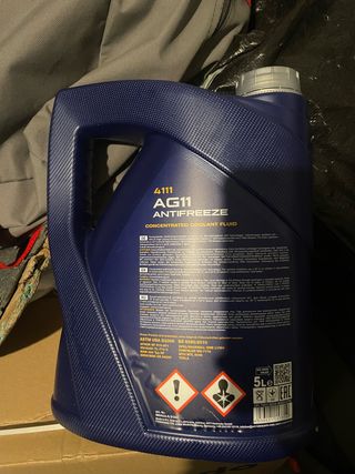 Anticongelante G11 concentrado