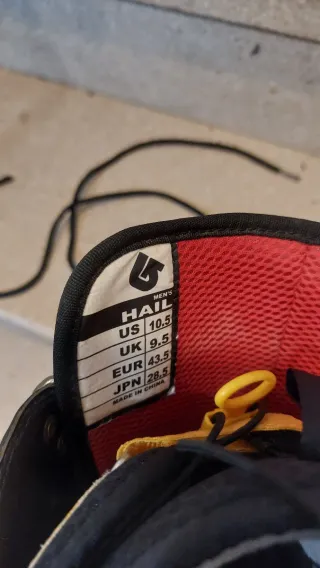 Botas Snowboard Burton Hail Negro