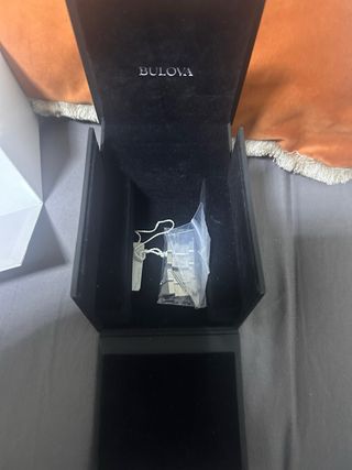 Reloj Bulova Cronógrafo Azul y Plateado