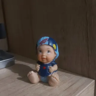 Muñeco bebé pelón roscón