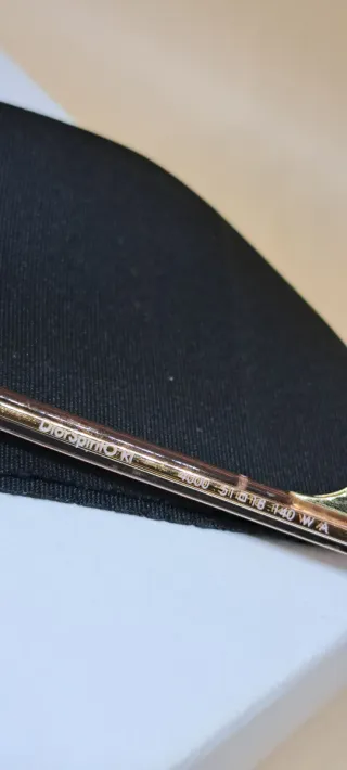 Gafa Dior Dorada Rosa transparente