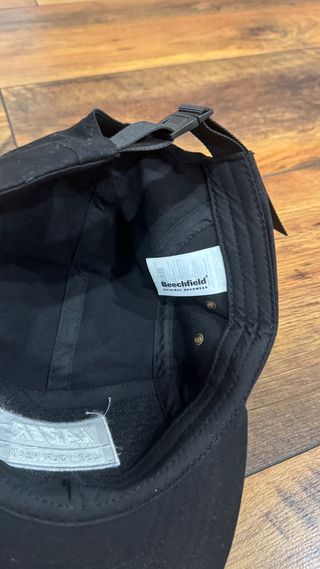 Gorra Lazer Negra 5 paneles