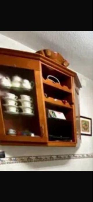 URGE Mueble de cocina madera y cristal