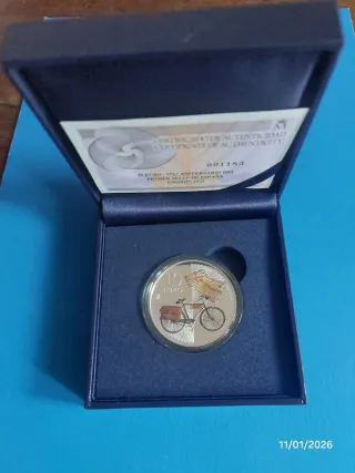 Moneda 10€ 175 Aniversario Sello España
