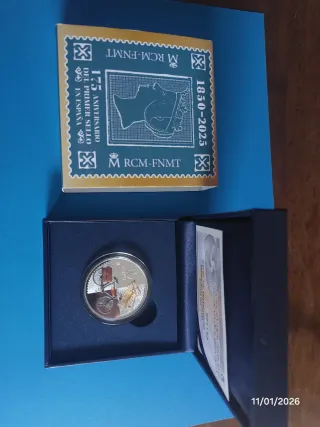 Moneda 10€ 175 Aniversario Sello España