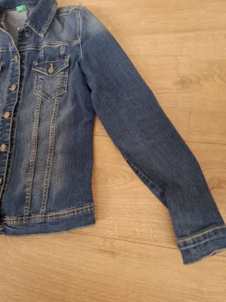 Chaqueta vaquera chica T. S Benetton
