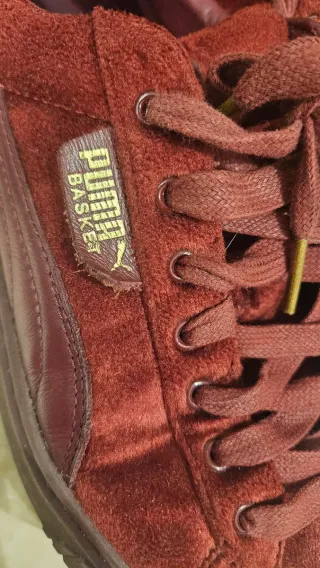 Zapatillas Puma Granate Terciopelo