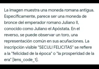 Moneda Romana Antigua