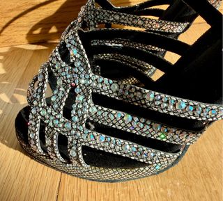 Sandalias de baile Ermes Dance con plataforma T.37