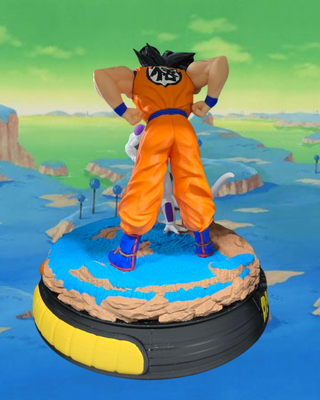 Figura Diorama Goku y Freezer Dragon Ball Z