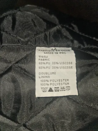 Cazadora Biker Roja Talla M