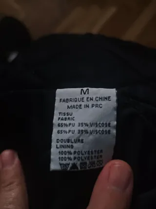 Cazadora Biker Roja Talla M