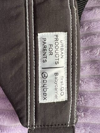 Mochila Portabebés Cybex Negra
