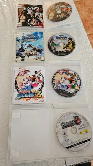 Pack 4 Juegos PS3: Bloodbath, Basara, Souls Z, Dis