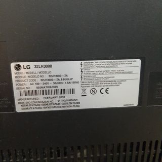 LG 32LH3000 Televisor Negro