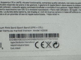 Apple Watch Rosa Oro gps+ cellular