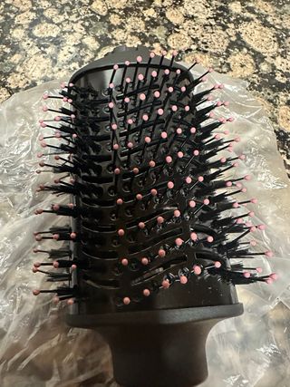 Cepillo Secador Krhuner Negro/Dorado