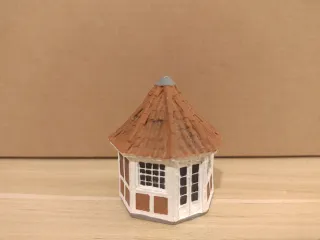 Casa miniatura cerámica Danesa Correos Løgstør