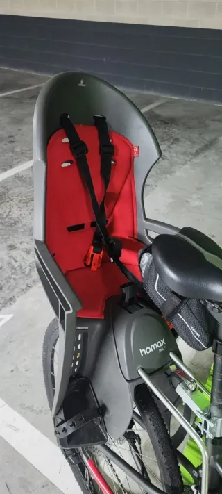 Silla bici niño Hamax