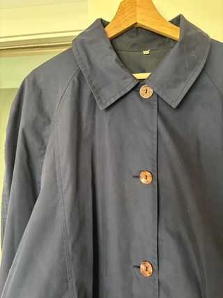 Parka azul marino mujer