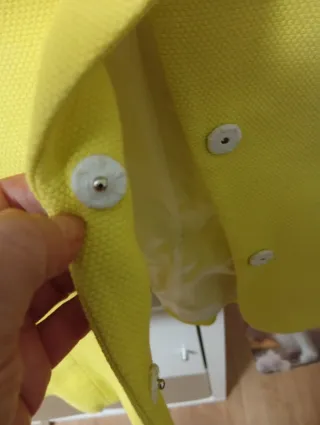 Blazer amarillo manga corta Tintoretto