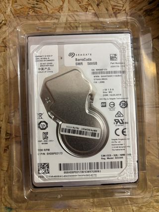 Disco Duro Seagate Barracuda 500GB SMR 2,5