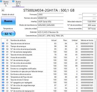 Disco Duro Seagate Barracuda 500GB SMR 2,5