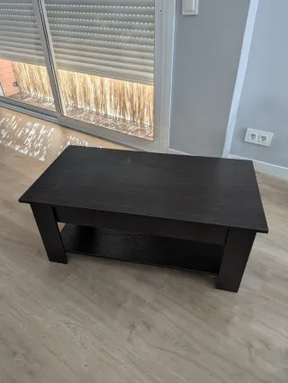 Mesa de centro elevable y extensible